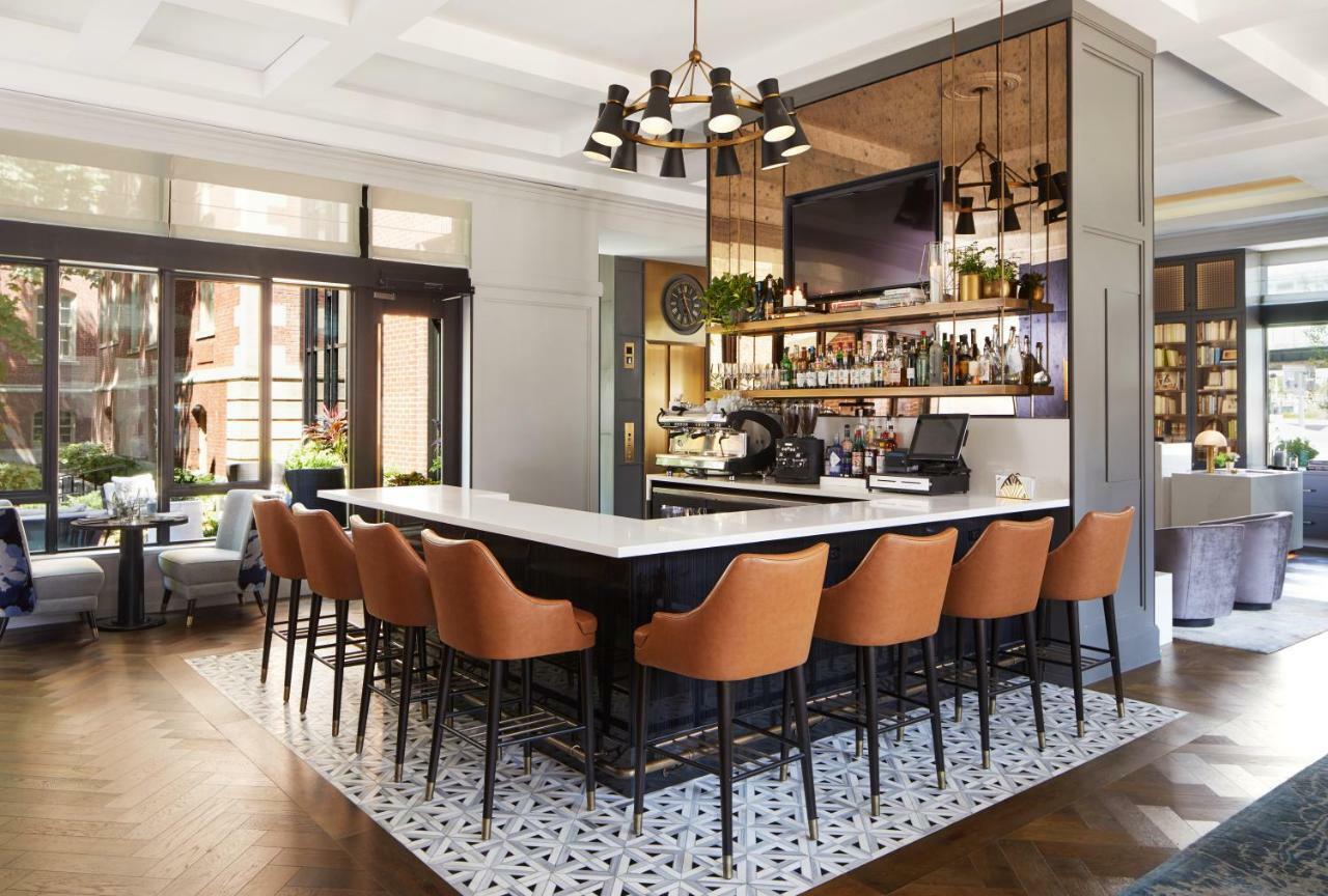The Whitney Hotel Boston Luaran gambar The bar at the hotel