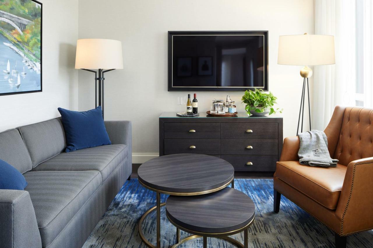 The Whitney Hotel Boston Luaran gambar Living room